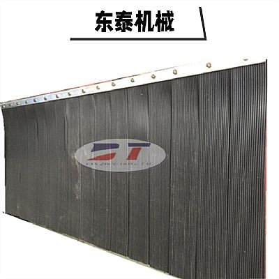 導(dǎo)料槽出風(fēng)口擋塵簾|易拆卸多層夾板擋灰簾