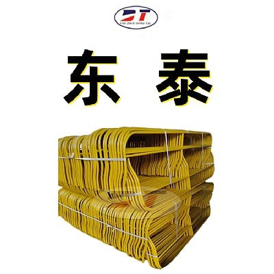 TD75型傳送帶兩側防護欄桿 熱電廠Q235B圓鋼管防護欄