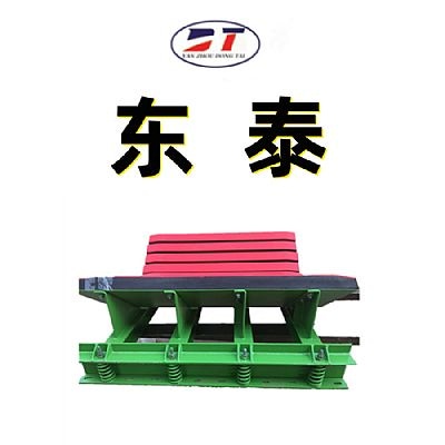 廠家加工礦用落料管皮帶機(jī)減震重型緩沖床 阻燃緩沖床